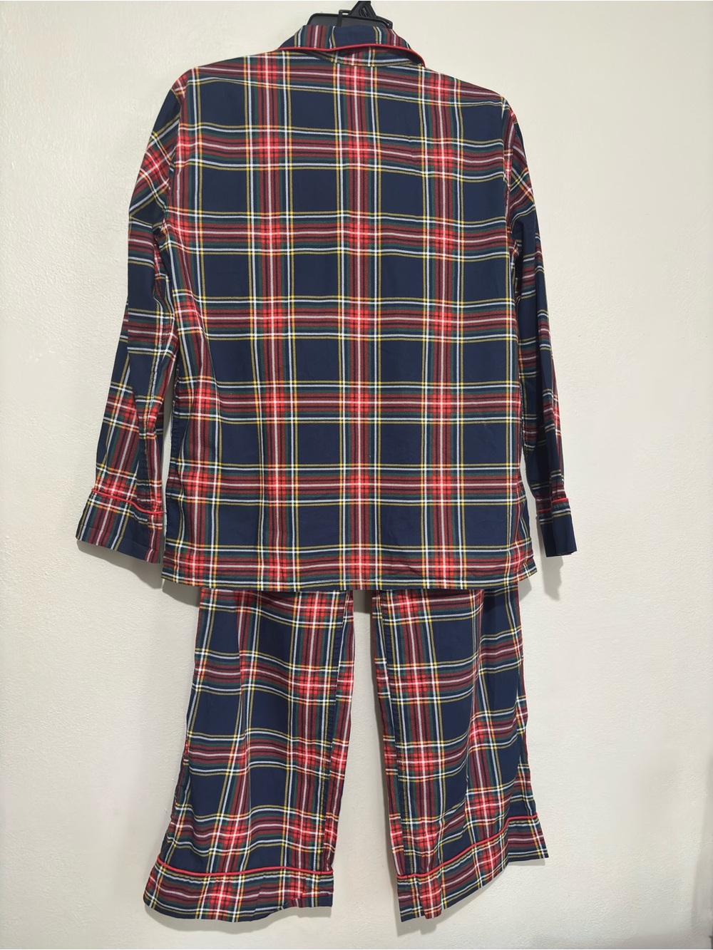 J. Crew Stewart Tartan Plaid Pajama Set Size XS 100% Cotton PJ - Picture 8 of 11